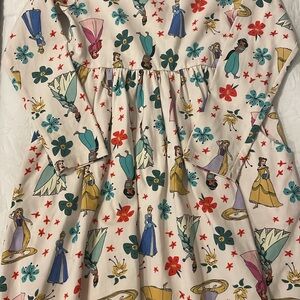 Hanna Andersson Princess and Floral Print Dress